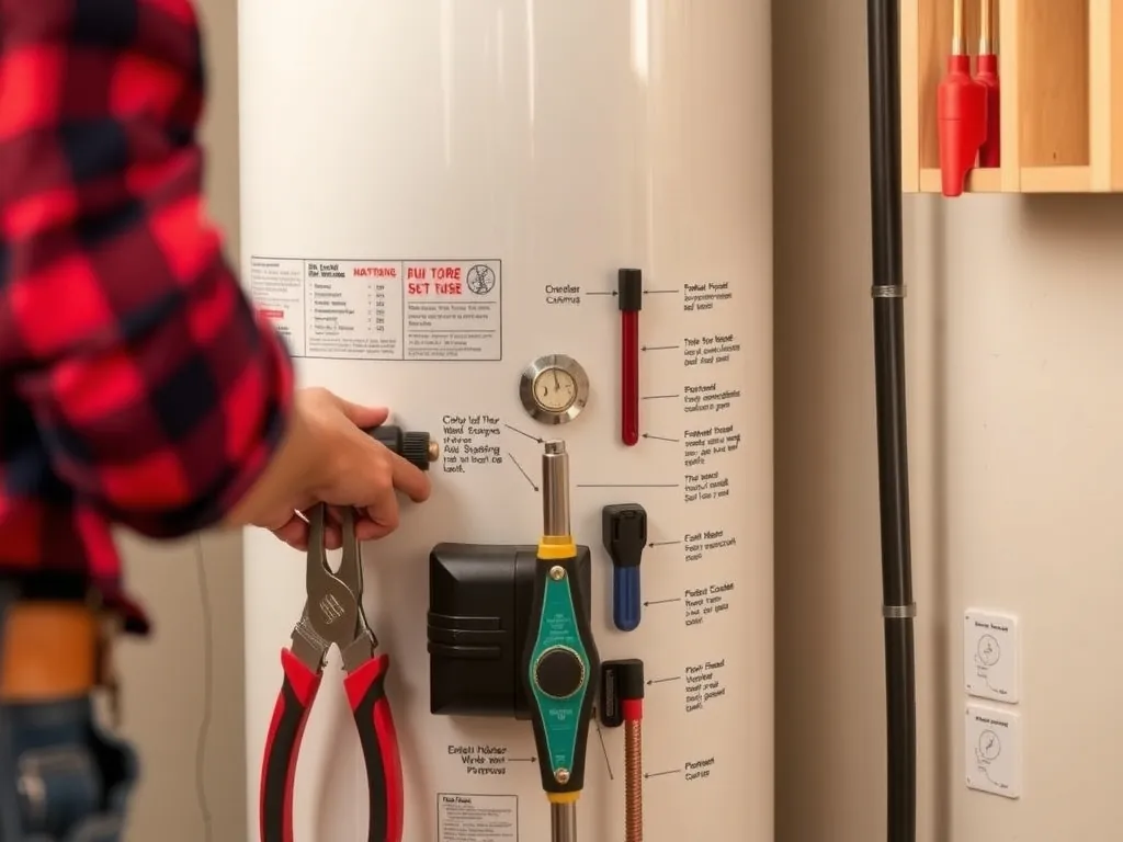 Professional Bradford White water heater reviews: Bradford Whit setup with proper tools and equipment