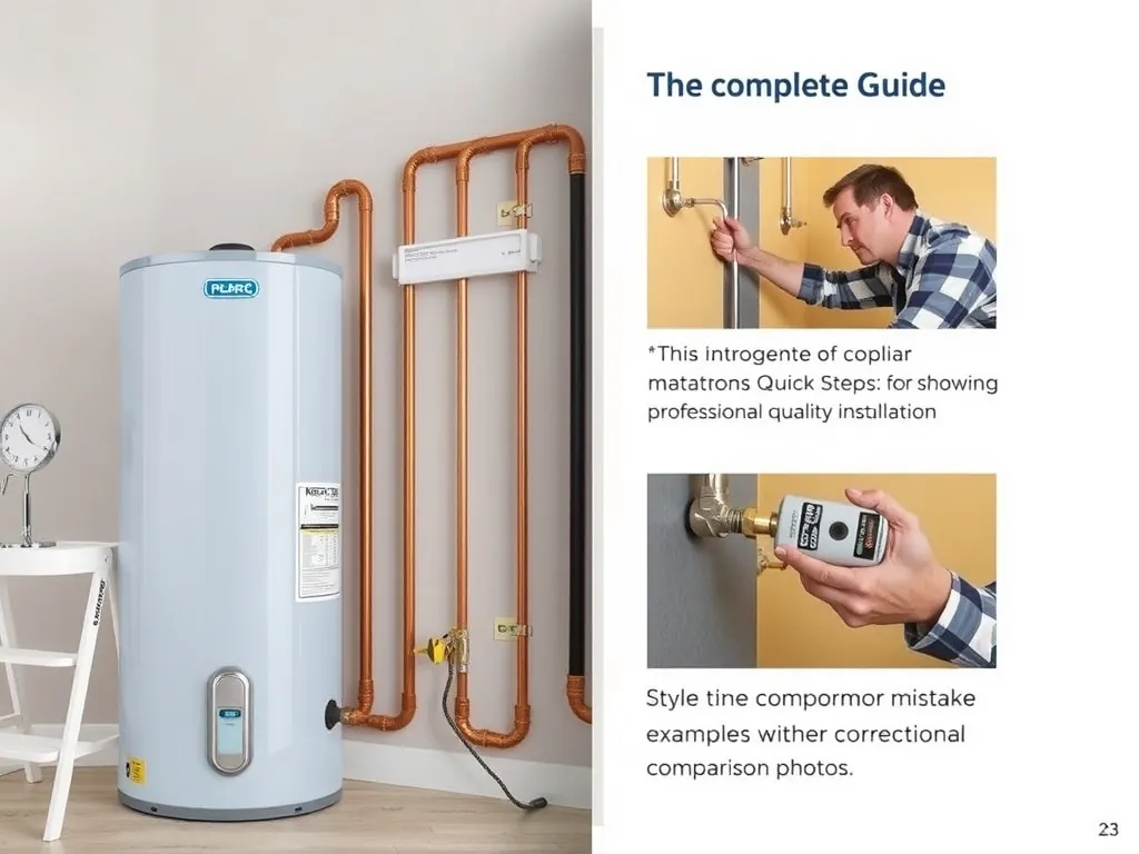 Completed Quick Steps: installation showing professional results